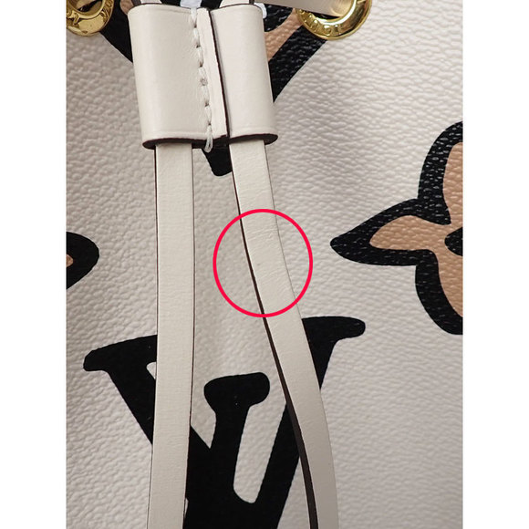 Louis Vuitton Wild At Heart Neo Noe Shoulder Bag Beige Black - Picture 7 of 9